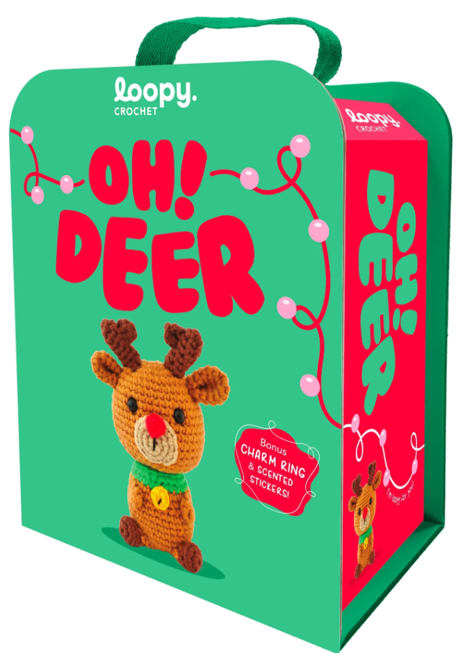 Loopy Crochet Book & Kit - Oh Deer