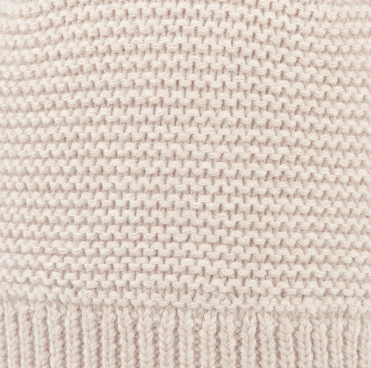 Organic Beanie Snowy Oatmeal