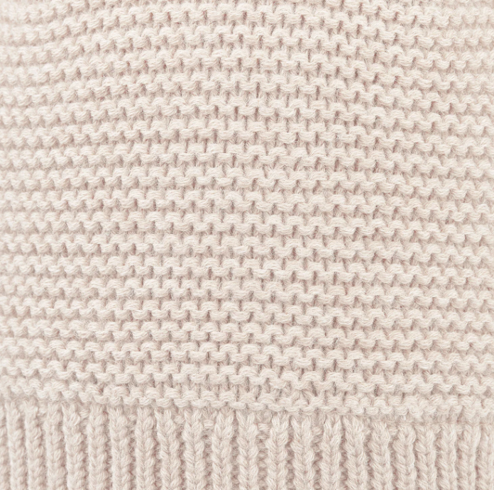 Organic Beanie Snowy Oatmeal