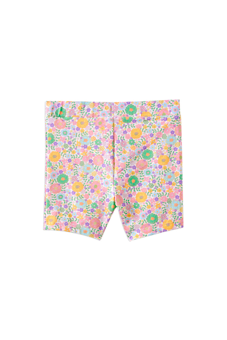 Pastel Garden Bike Short
