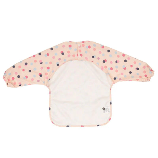 Recycled Long Sleeve Smock Bib - Confetti
