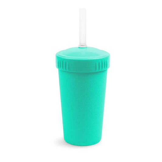 Straw Cup with Reusable Straw