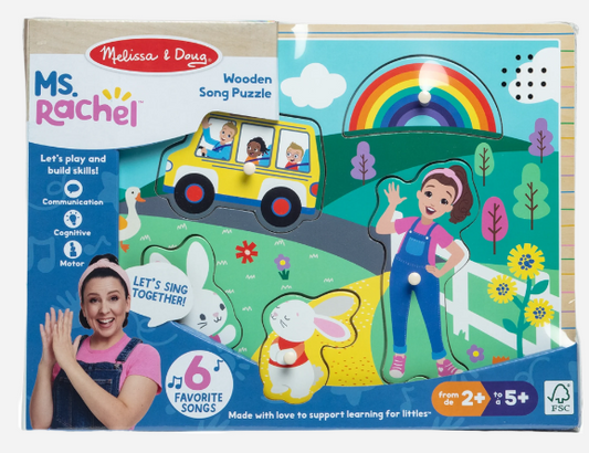 Ms. Rachel™ Wooden Song Puzzle – 6 Pieces