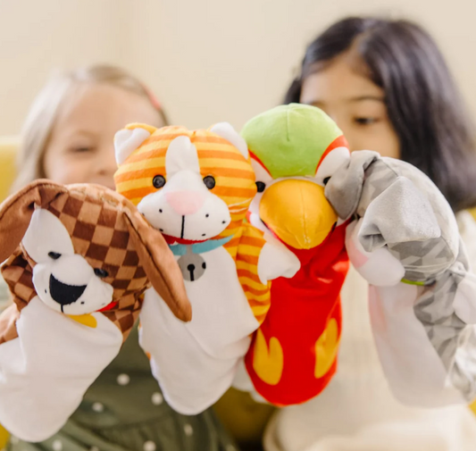 Playful Pets Hand Puppets