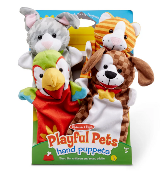 Playful Pets Hand Puppets