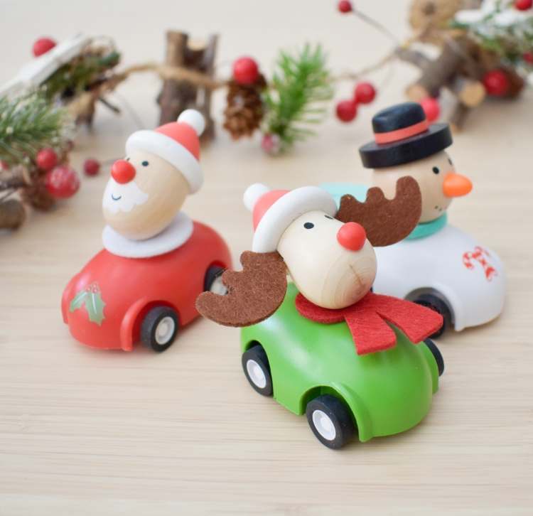 Christmas Pull Back Car Assorted