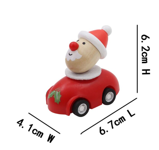 Christmas Pull Back Car Assorted
