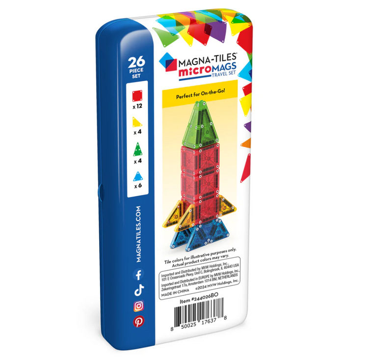 microMAGS Travel™ 26 Piece Set