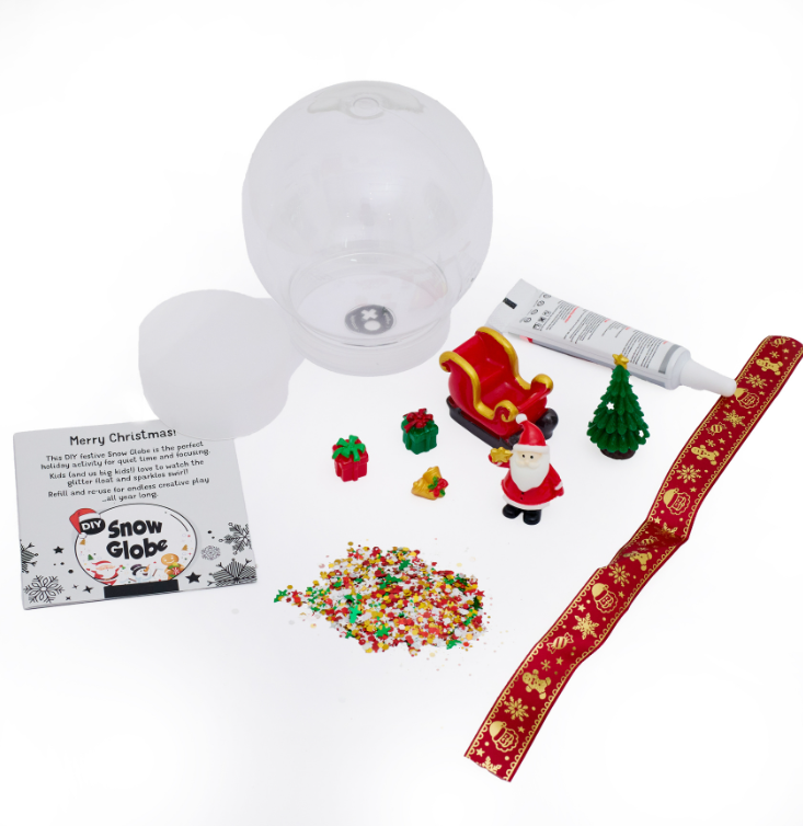 DIY Christmas Snow Globe