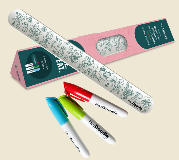 Sketchband - Reusable Colouring & Doodle Slap Bracelet