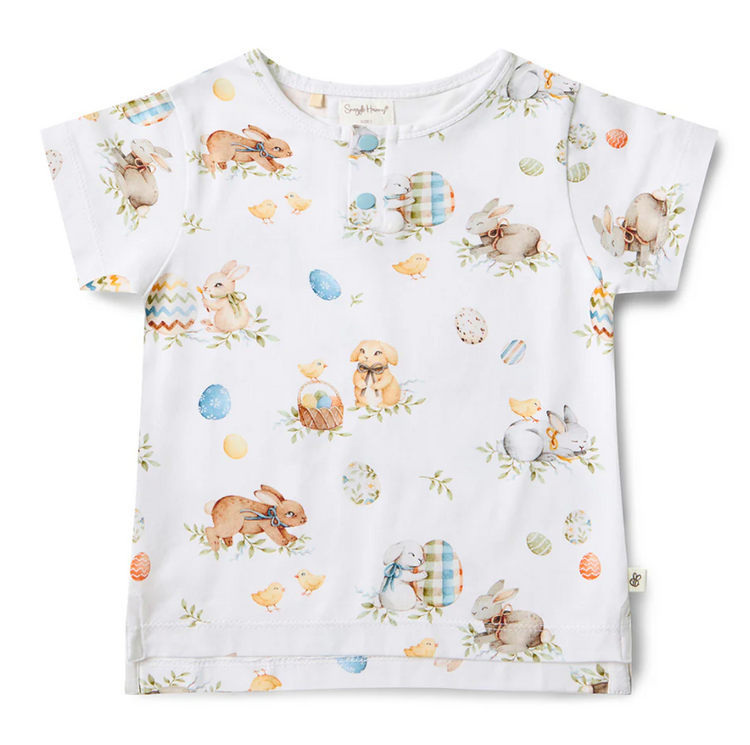 Flopsy Bunnies Organic Short Sleeve Top