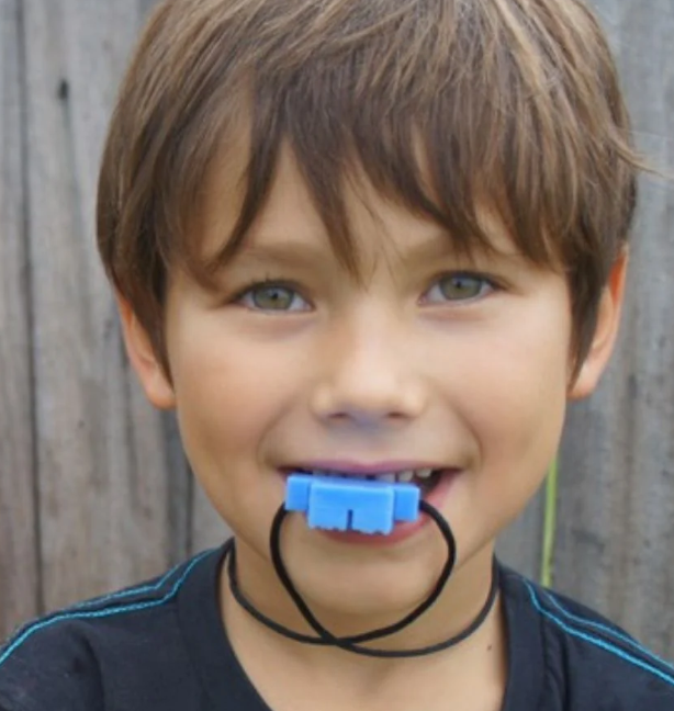 Robot Chew Pendant (Medium)
