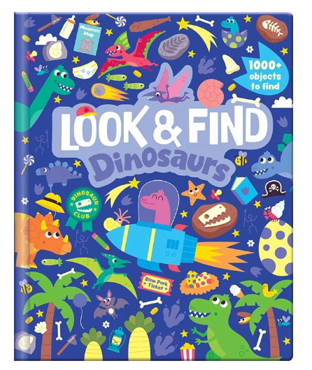 Look & Find Dinosaurs Book