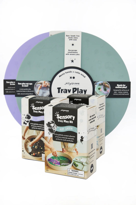Sensory Tray Play Kit - Fairy Garden