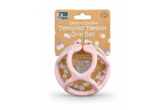 Silicone Textured Teether Grip Ball