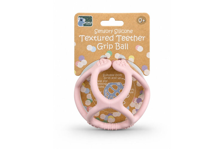Silicone Textured Teether Grip Ball