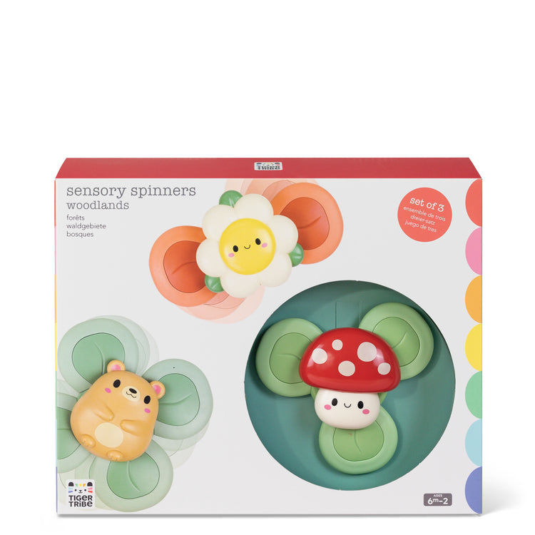 Sensory Spinners - Woodlands