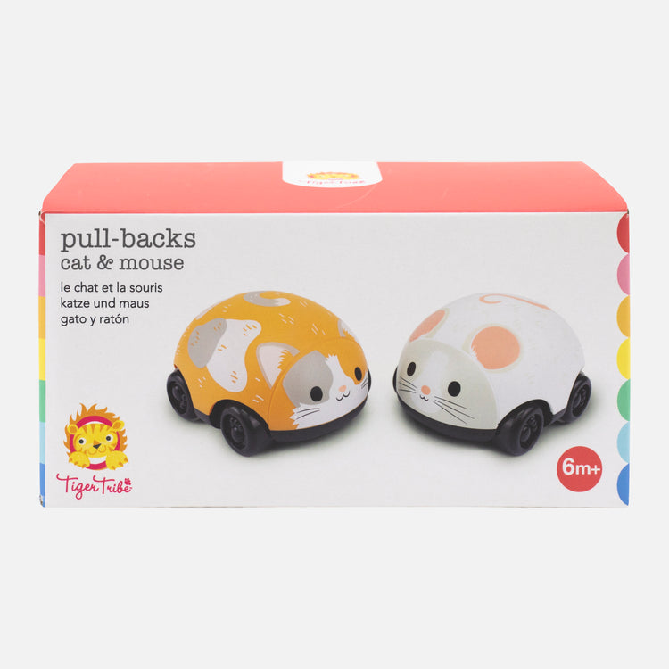Pull Backs - Cat & Mouse