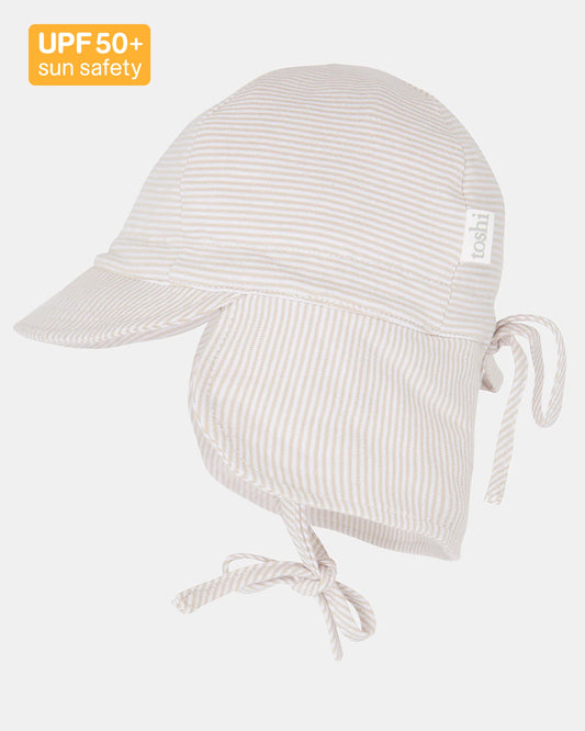 Flap Cap Baby - Peanut