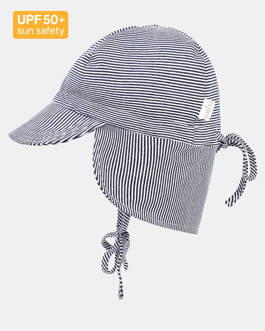 Flap Cap Baby - Periwinkle