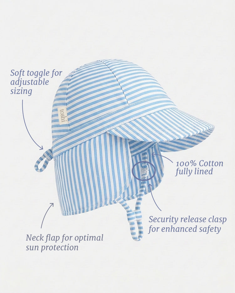 Flap Cap Mini Sea