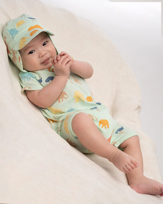 Onesie S/S Banjo - Congo Oasis