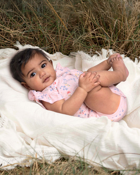 Onesie S/S Matilda - Acacia Blossom