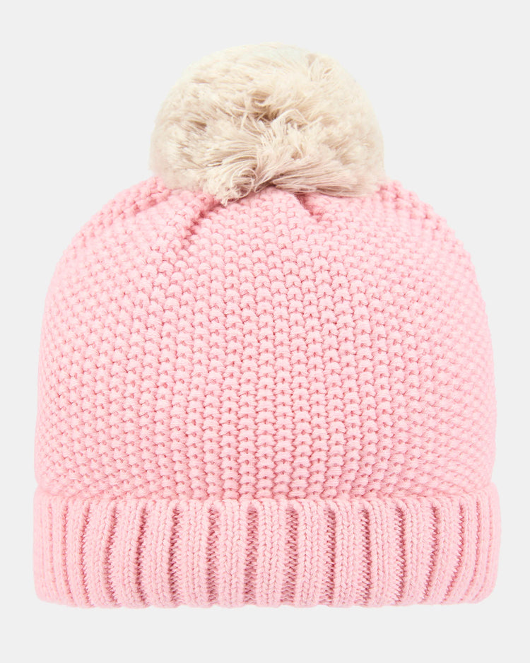 Organic Beanie Bobby Misty Rose