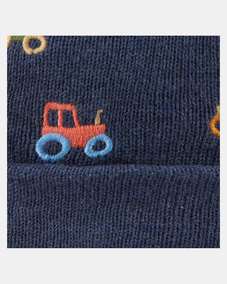 Organic Beanie Mystical Tiny Tractors