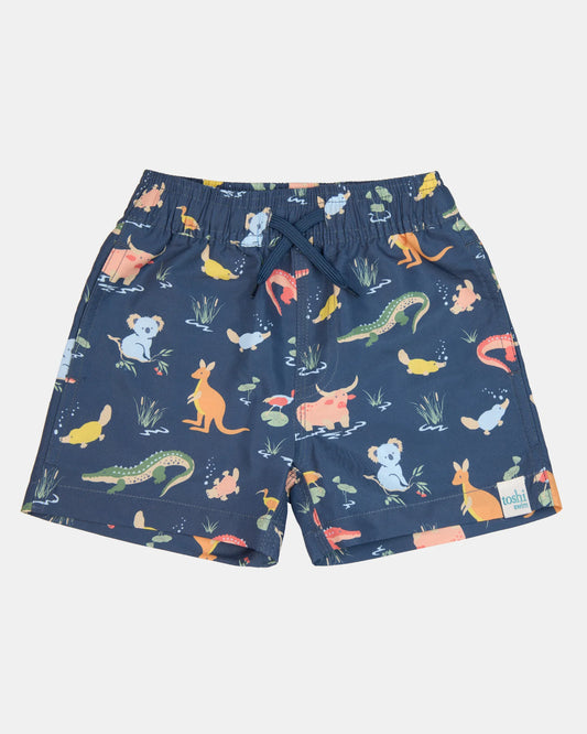 Swim Boardies Splash - Kakadu Moonlight