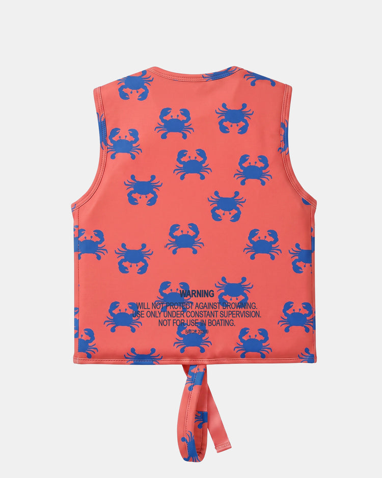 Swim Float Vest Pirate Mud Crabs