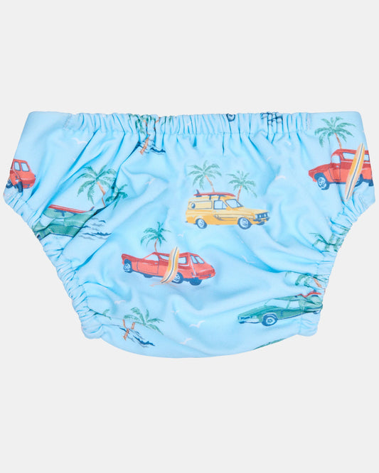 Swim Nappy Paradise - Swell Seekers Sky
