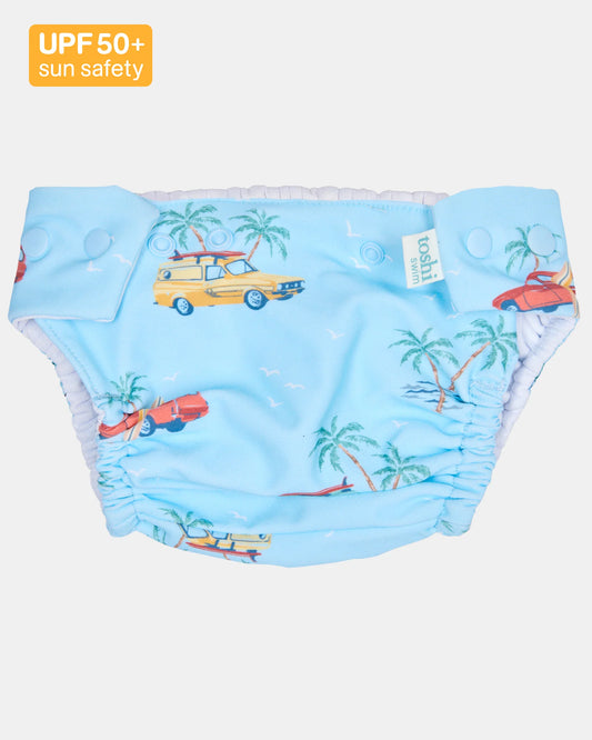 Swim Nappy Paradise - Swell Seekers Sky