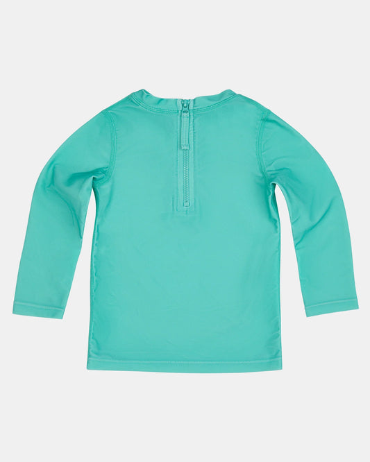 Swim Rashie L/S Splash - Congo Seagrass