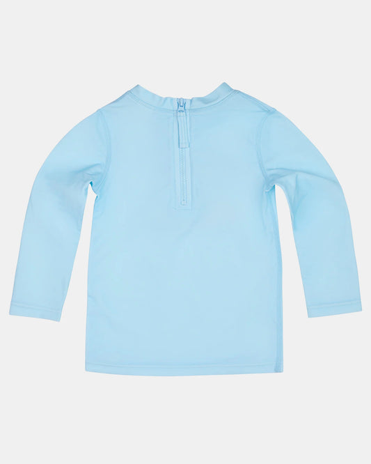 Swim Rashie L/S Splash - Swell Seekers Sky