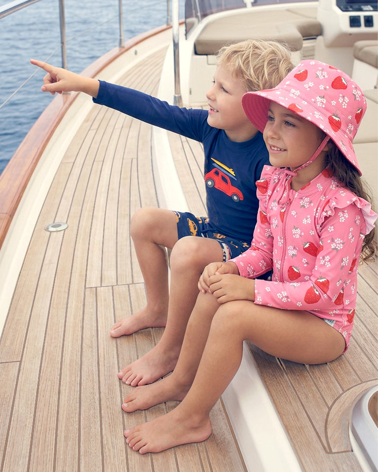 Swim Sunhat Twinkle Strawberry