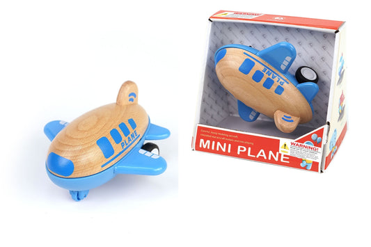 Wooden Racer Plane Airplane With Sound