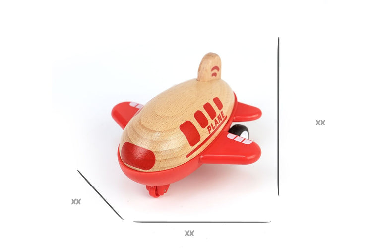 Wooden Racer Plane Airplane With Sound