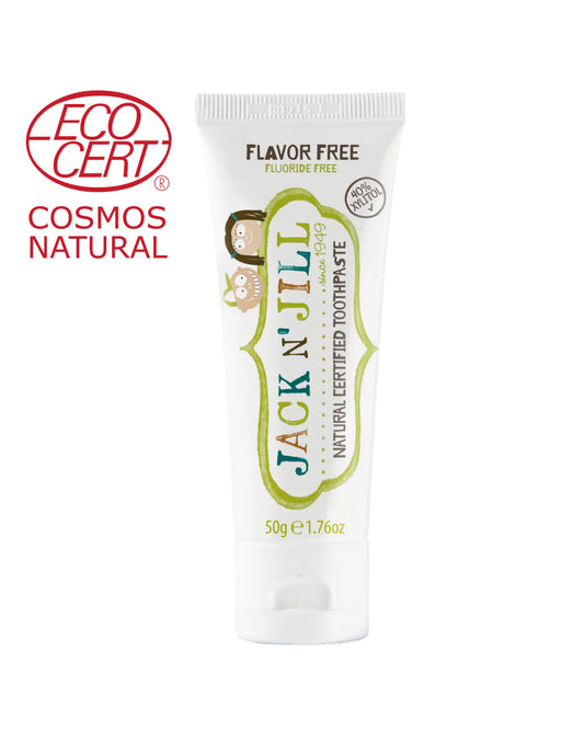 Natural Certified Toothpaste Flavour Free 50g