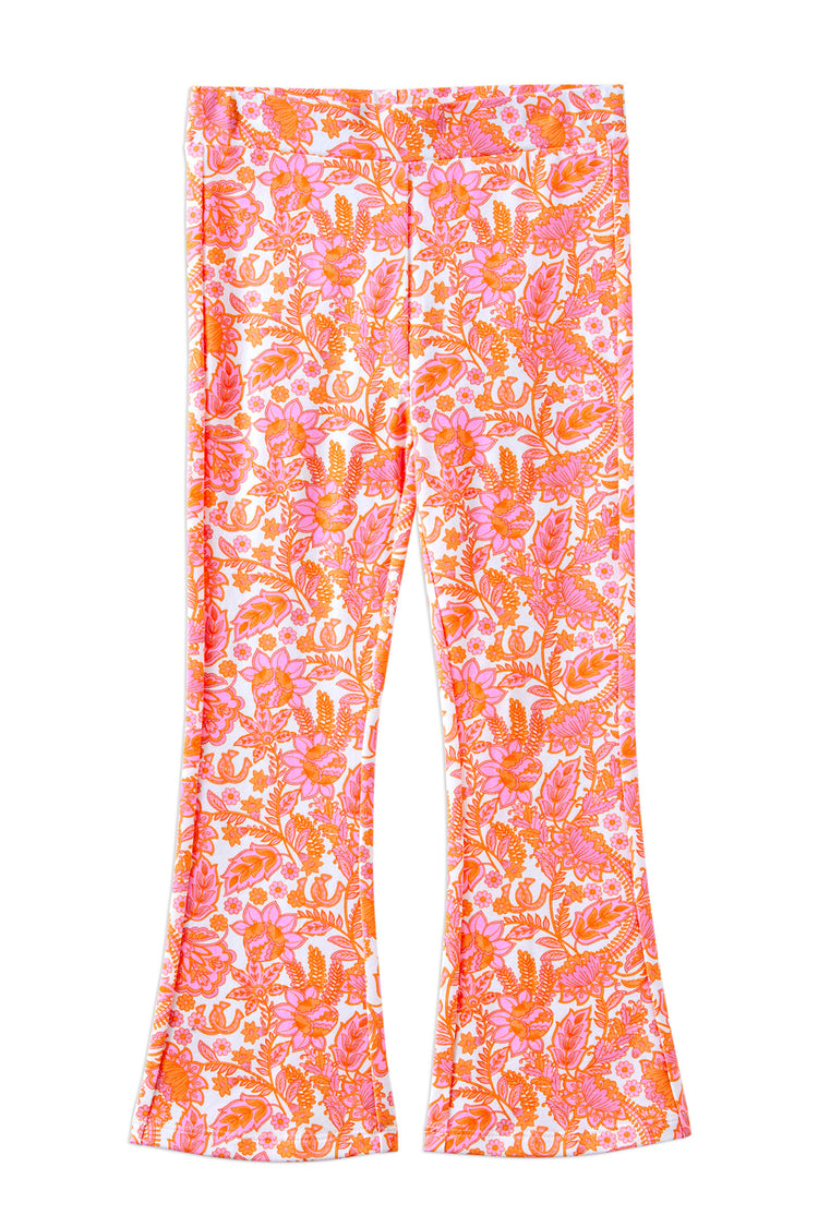 Wild Paisley Flared Legging