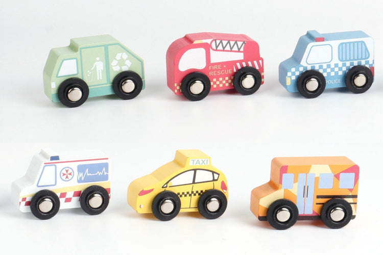 Emergency & Service Vehicles Set
