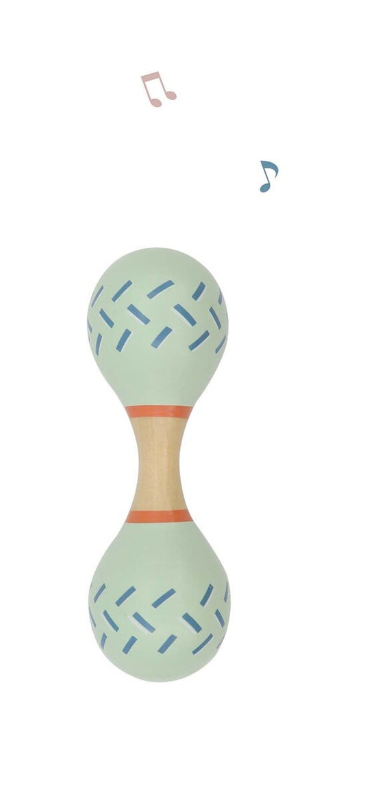 Maraca Rattle Double Ended