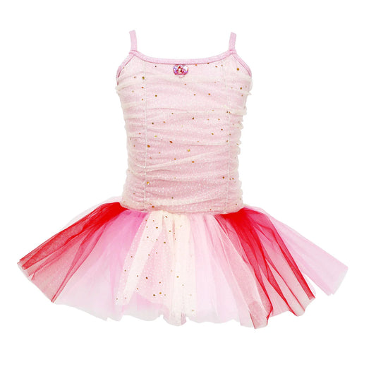 Disney Princess Ariel Sparkling Ruched Tutu Dress