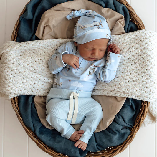 Baby Blue Organic Pants