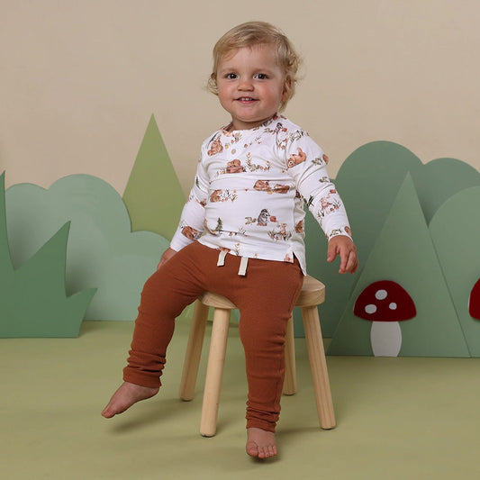 Bears Organic Long Sleeve Top