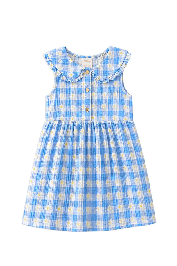 Daisy Check Dress