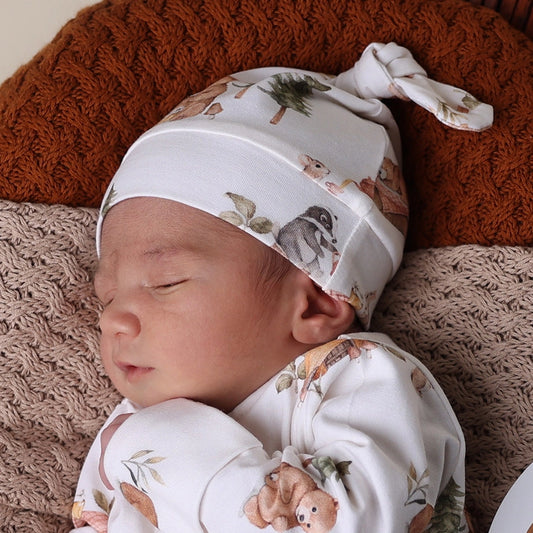 Bears Organic Knotted Beanie
