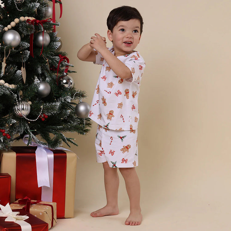 Gingerbread Organic Kids PJ Set