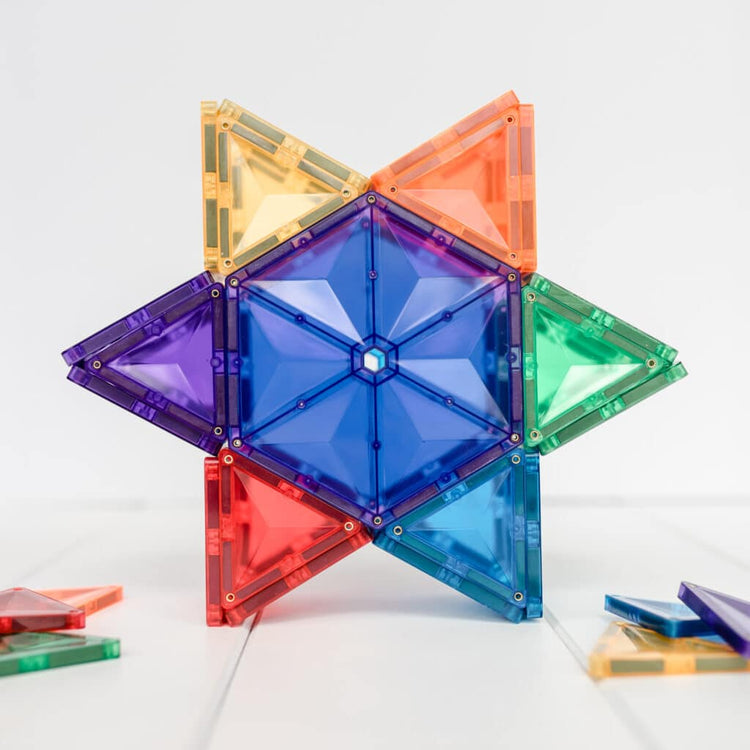 Connetix Tiles - Rainbow Geometry Pack - 30 piece