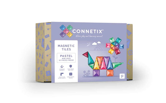 Connetix Tiles - Pastel Mini Pack - 32 piece